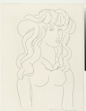 Study for “Apparition” (refused etching)