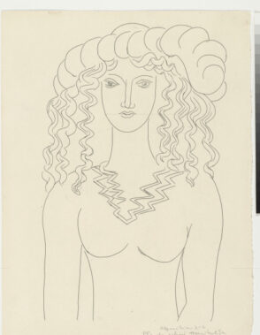 Study for “Apparition” (refused etching)