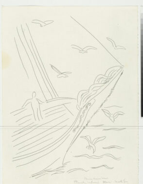 Study for “Sea Breeze” (refused etching)