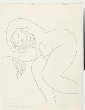 Study for “Summer Sadness” (refused etching)