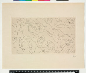 Une Négresse (refused etching)