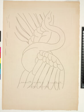 The Swan (refused etching, cancelled)